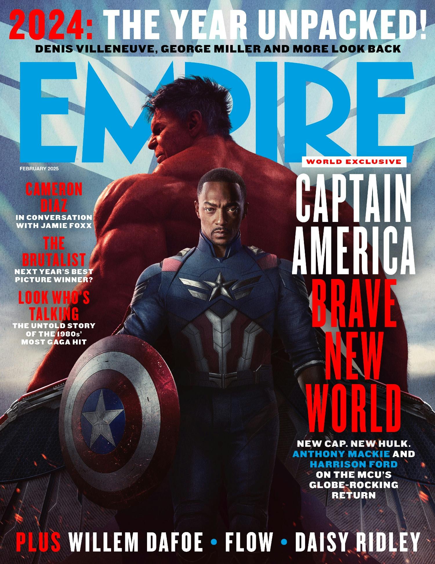 Capitão América e Hulk Vermelho Estrelam Capas da Revista Empire de Dezembro
