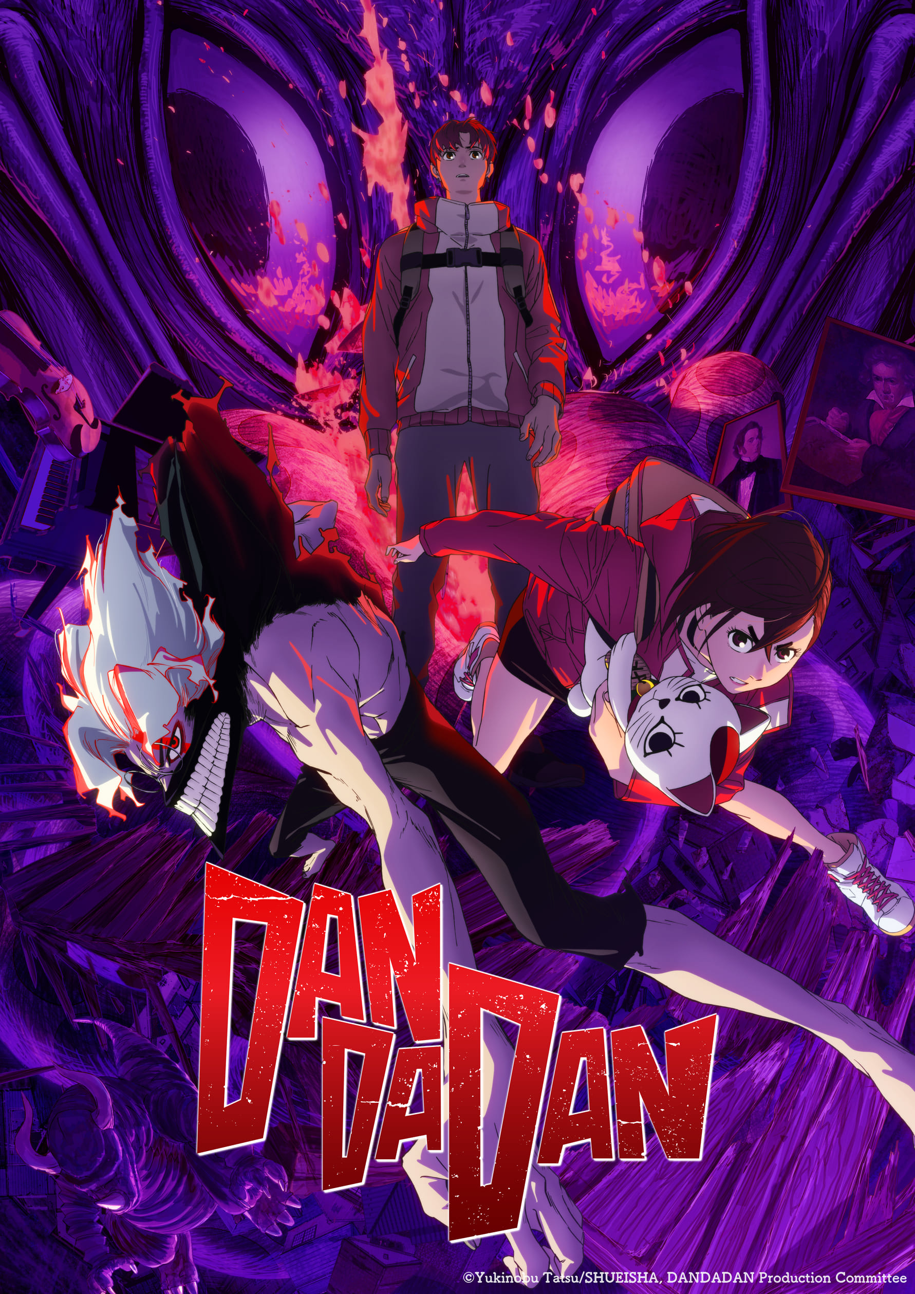 "DAN DA DAN" Retorna com Segunda Temporada em Julho de 2025 na Crunchyroll
