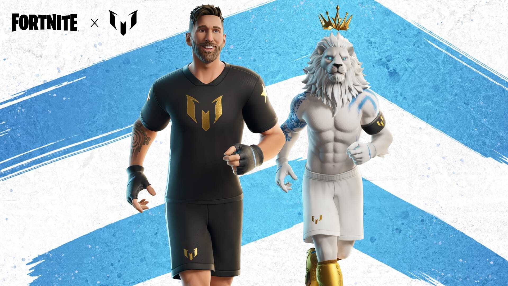 Lionel Messi Entra em Campo no Fortnite com Trajes Exclusivos e Cosméticos