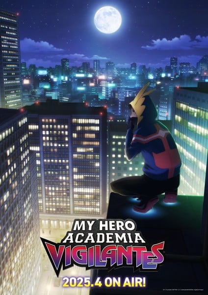 Spinoff de 'My Hero Academia', 'Vigilantes', Ganhará Adaptação para Anime em Abril de 2025