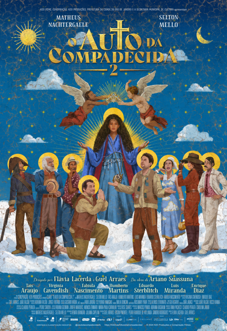 O Natal Será Animado: O Auto da Compadecida 2 Chega com Cartaz Temático!