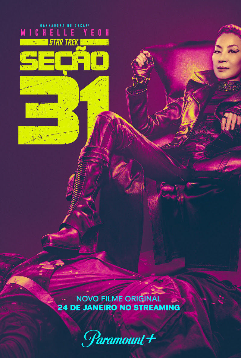 Star Trek: Seção 31 - Michelle Yeoh Brilha em Novo Trailer Revelado na CCXP24
