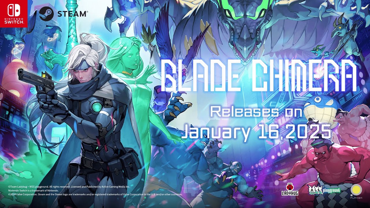 Blade Chimera: O Metroidvania Cyberpunk Chega em 16 de Janeiro de 2025