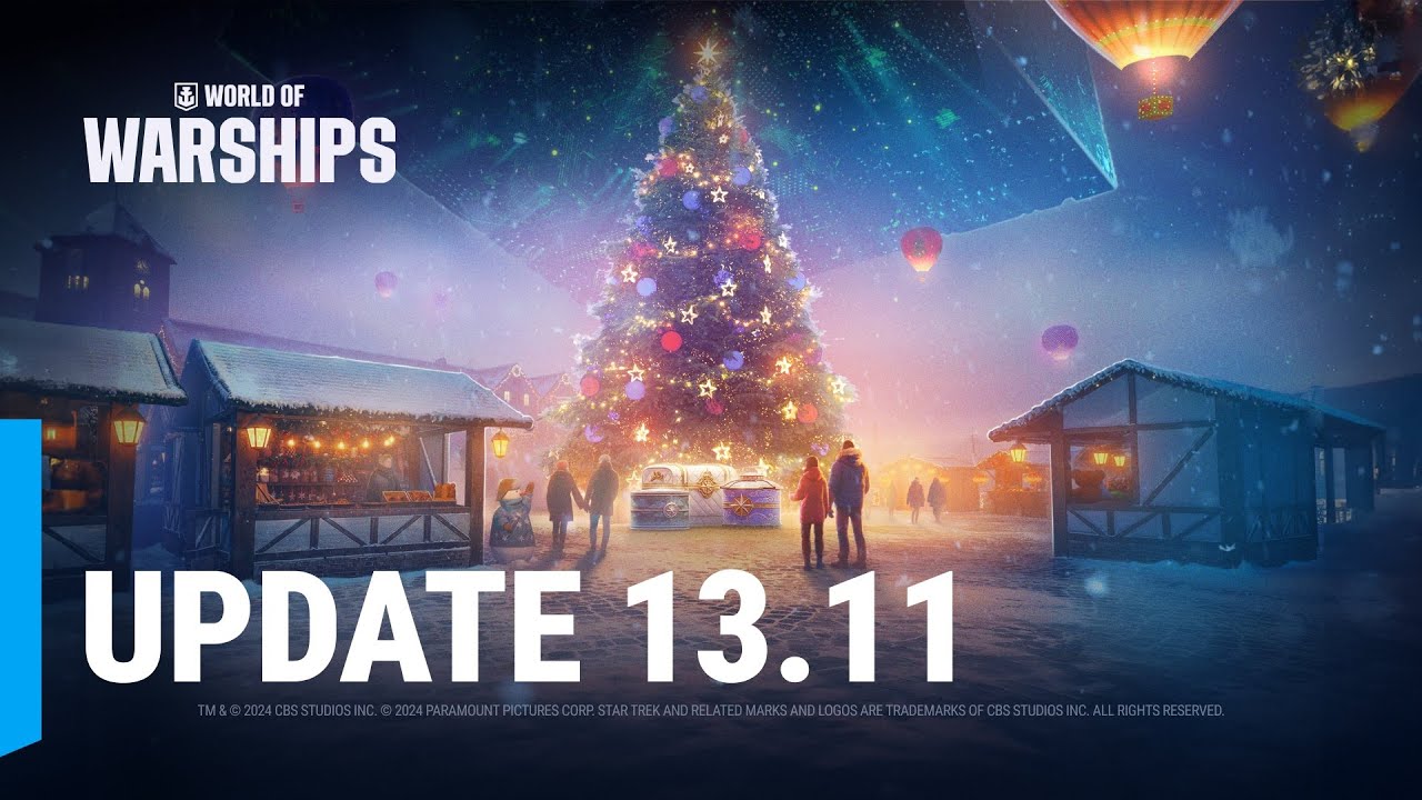 Entre no Espírito Natalino com a Atualização Festiva de Natal no World of Warships