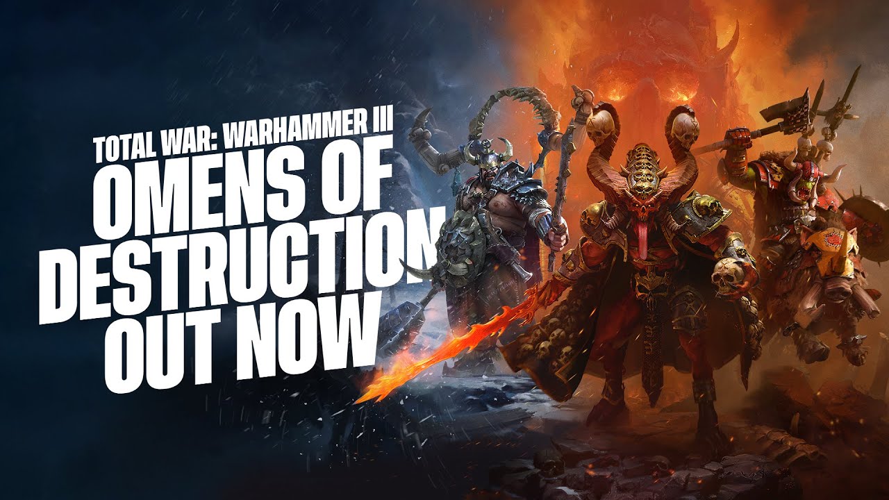 Omens of Destruction Chega com Força para Total War: WARHAMMER III