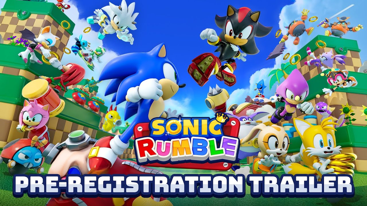 Pré-registro aberto para Sonic Rumble: Novo jogo de festa multijogador do Sonic