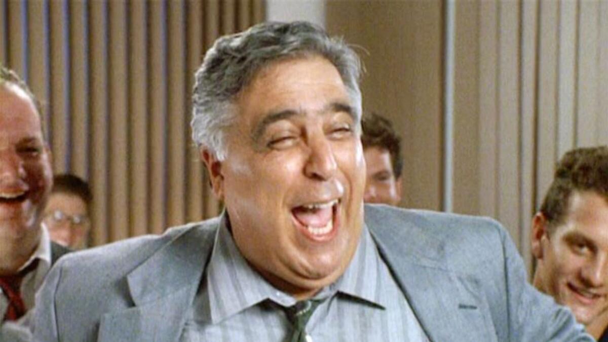 Morre John Capodice, Estrela de ‘Seinfeld’ e ‘Ace Ventura’