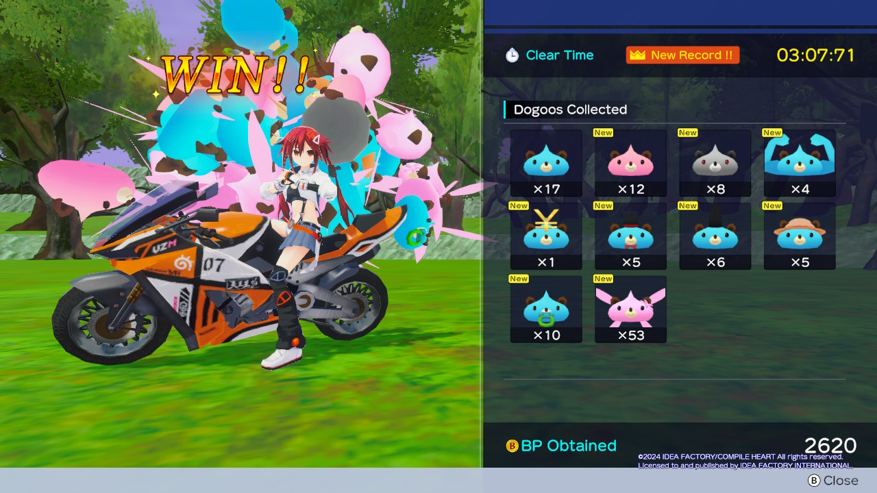 Neptunia Riders VS Dogoos | Review
