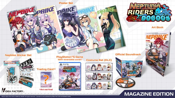 Neptunia Riders VS Dogoos: Novo Trailer de Gameplay e Lançamento em 28 de Janeiro