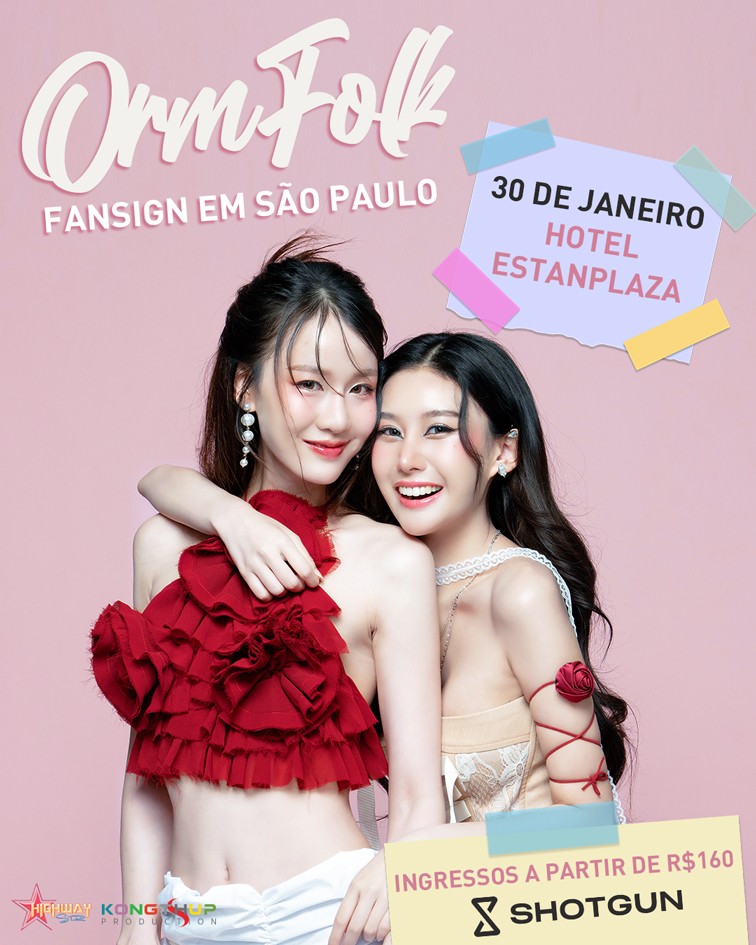 Atrizes de 'Apple My Love', Orm e Folk, Confirmam Sessão de Autógrafos em São Paulo