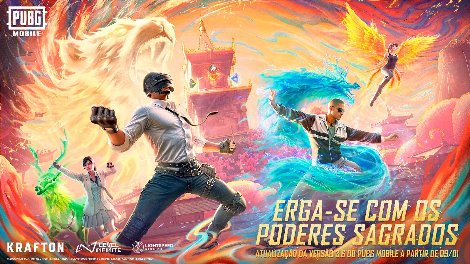 Mergulhe nos Reinos Mágicos da Atualização 3.6 de PUBG MOBILE!
