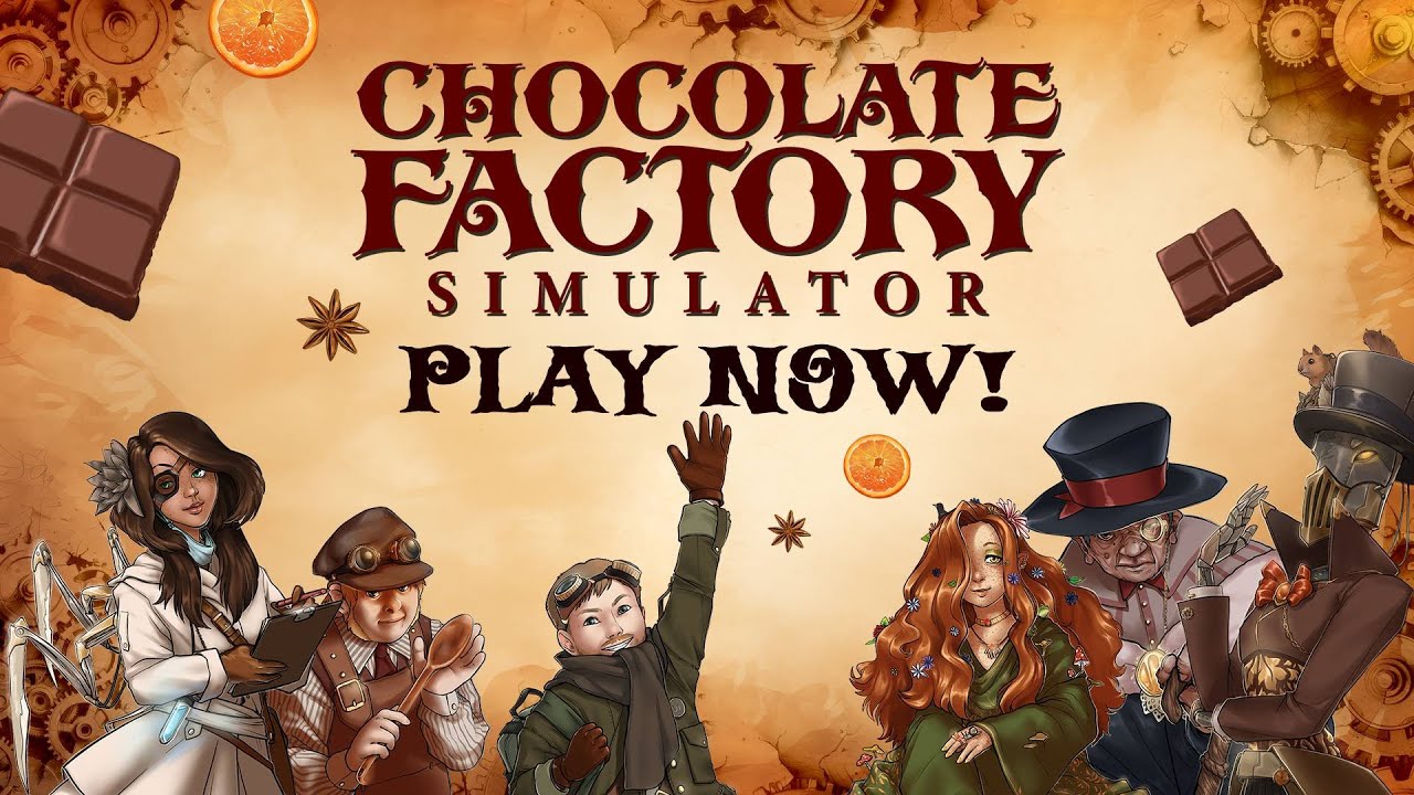 Chocolate Factory Simulator Disponível Agora no Steam