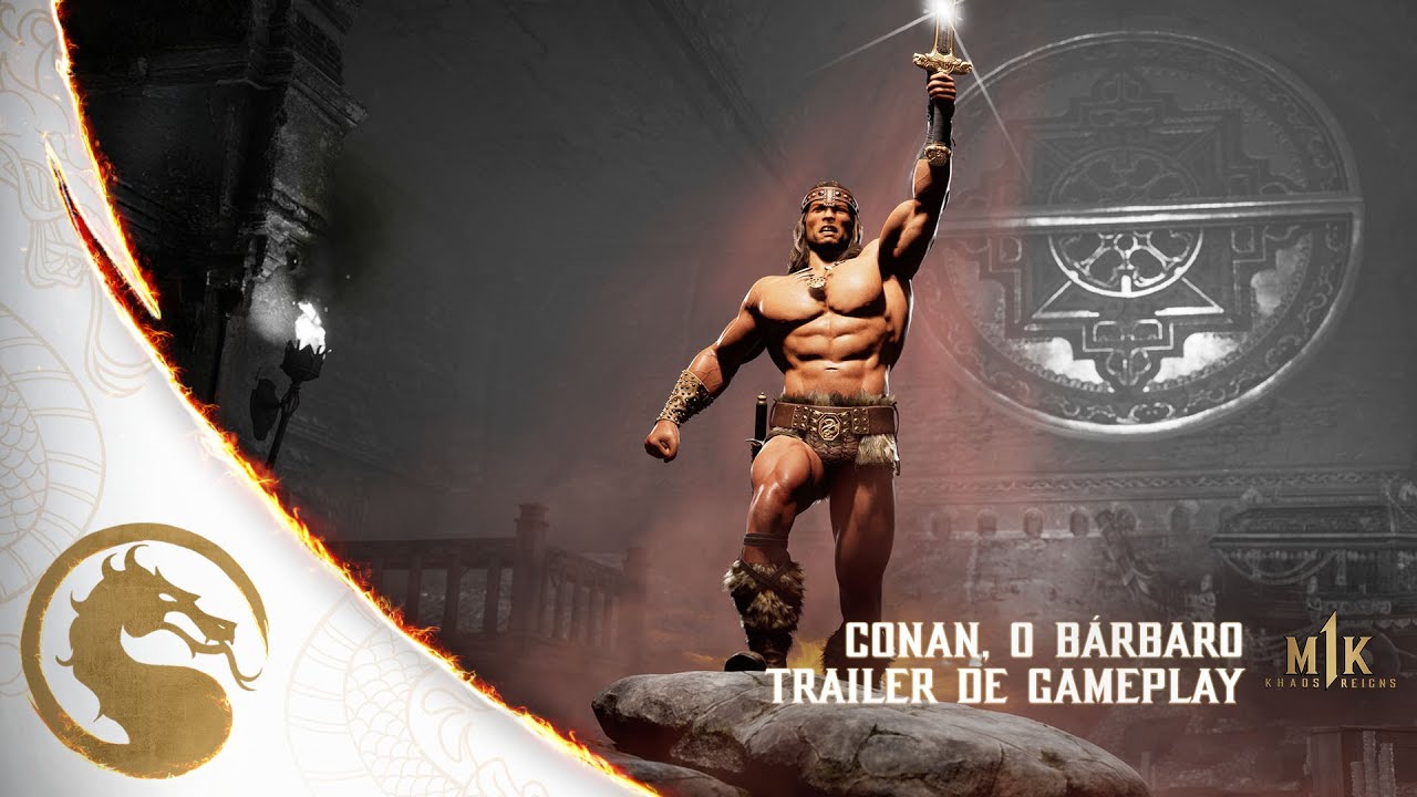 Conan, o Bárbaro, Chega com Força em Mortal Kombat 1: Reina o Kaos!