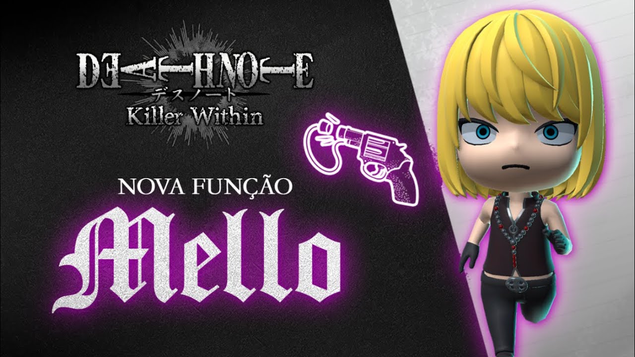 Death Note Killer Within Ganha Novo Fôlego com Atualização que Introduz Mello e Mais Recursos
