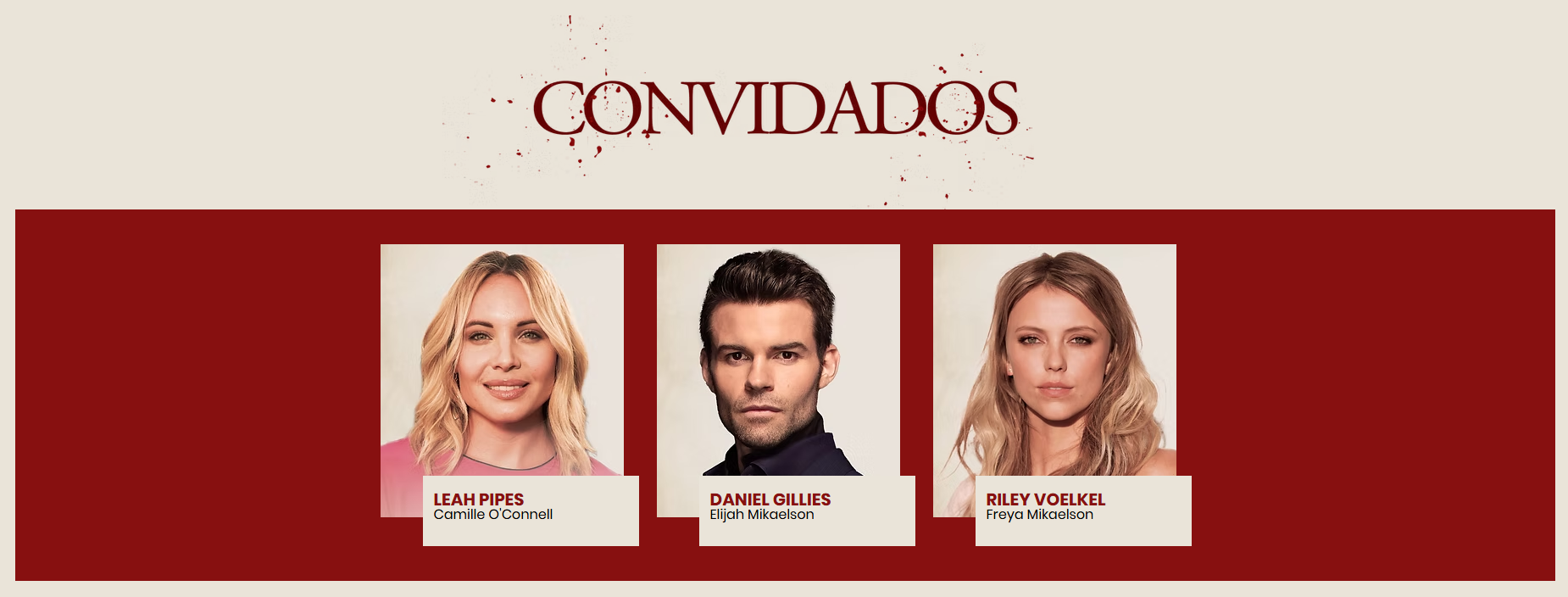 Dreamshine Con: Atores de The Originals confirmam evento no Brasil