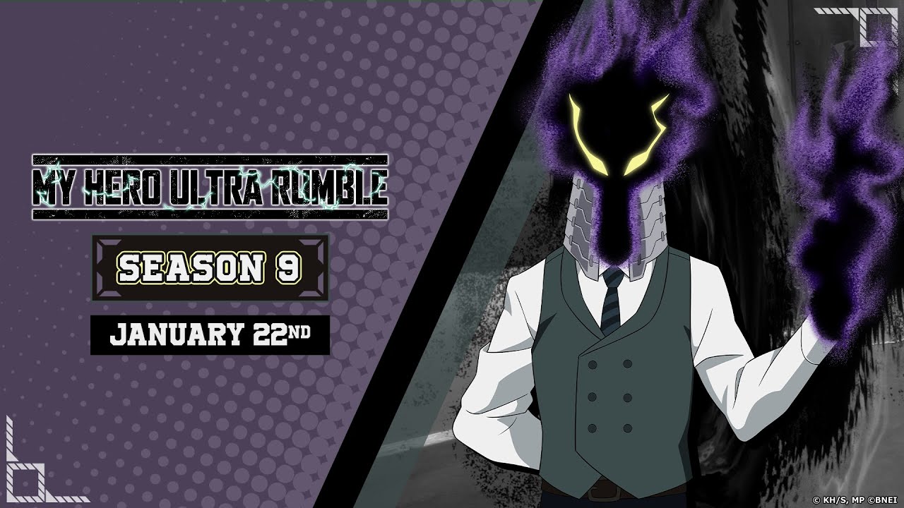 MY HERO ULTRA RUMBLE: Temporada 9 Começa com Kurogiri e Novos Desafios