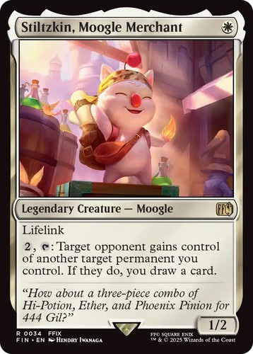 Wizards of the Coast revelou as cartas da collab Magic: The Gathering e Final Fantasy