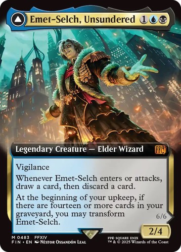 Wizards of the Coast revelou as cartas da collab Magic: The Gathering e Final Fantasy