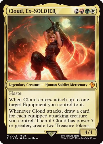 Wizards of the Coast revelou as cartas da collab Magic: The Gathering e Final Fantasy
