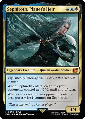 Wizards of the Coast revelou as cartas da collab Magic: The Gathering e Final Fantasy