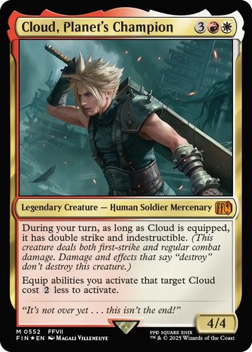 Wizards of the Coast revelou as cartas da collab Magic: The Gathering e Final Fantasy