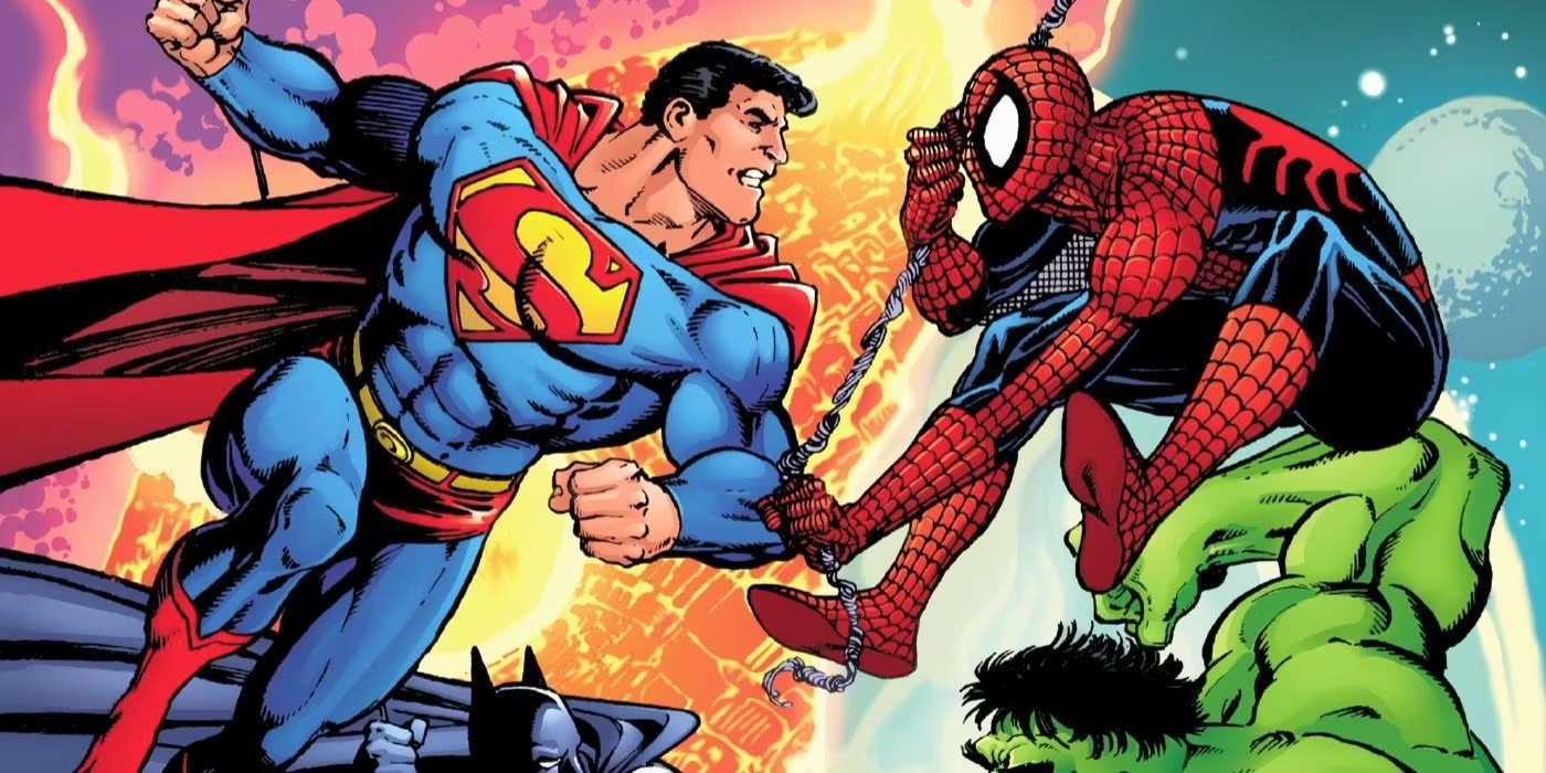 Marvel e DC Anunciam Novo Crossover de HQs para 2025