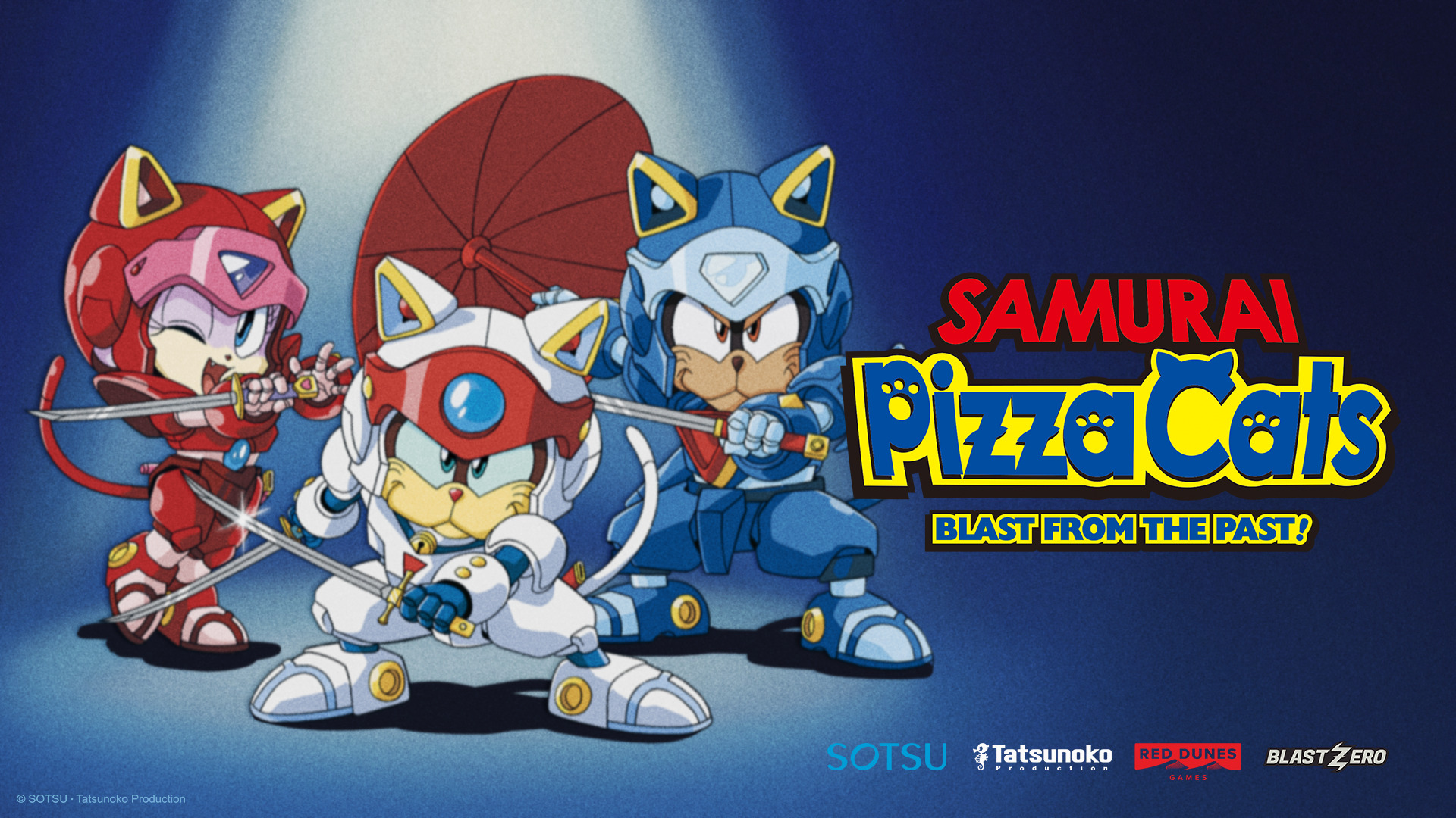 Samurai Pizza Cats Retorna com Jogo Inédito e Vozes Originais para Celebrar 35 Anos!