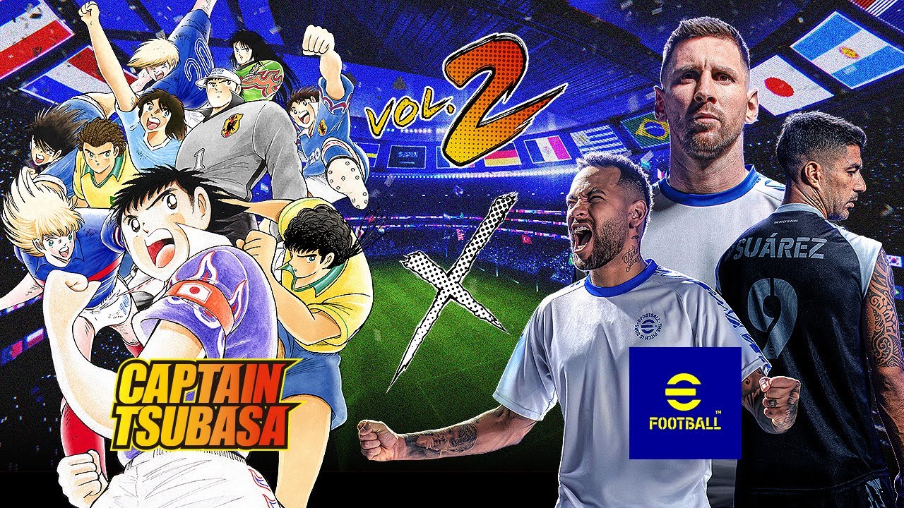 eFootball e Captain Tsubasa Volume 2: Collab Traz Cartas Especiais e Torneio Aberto