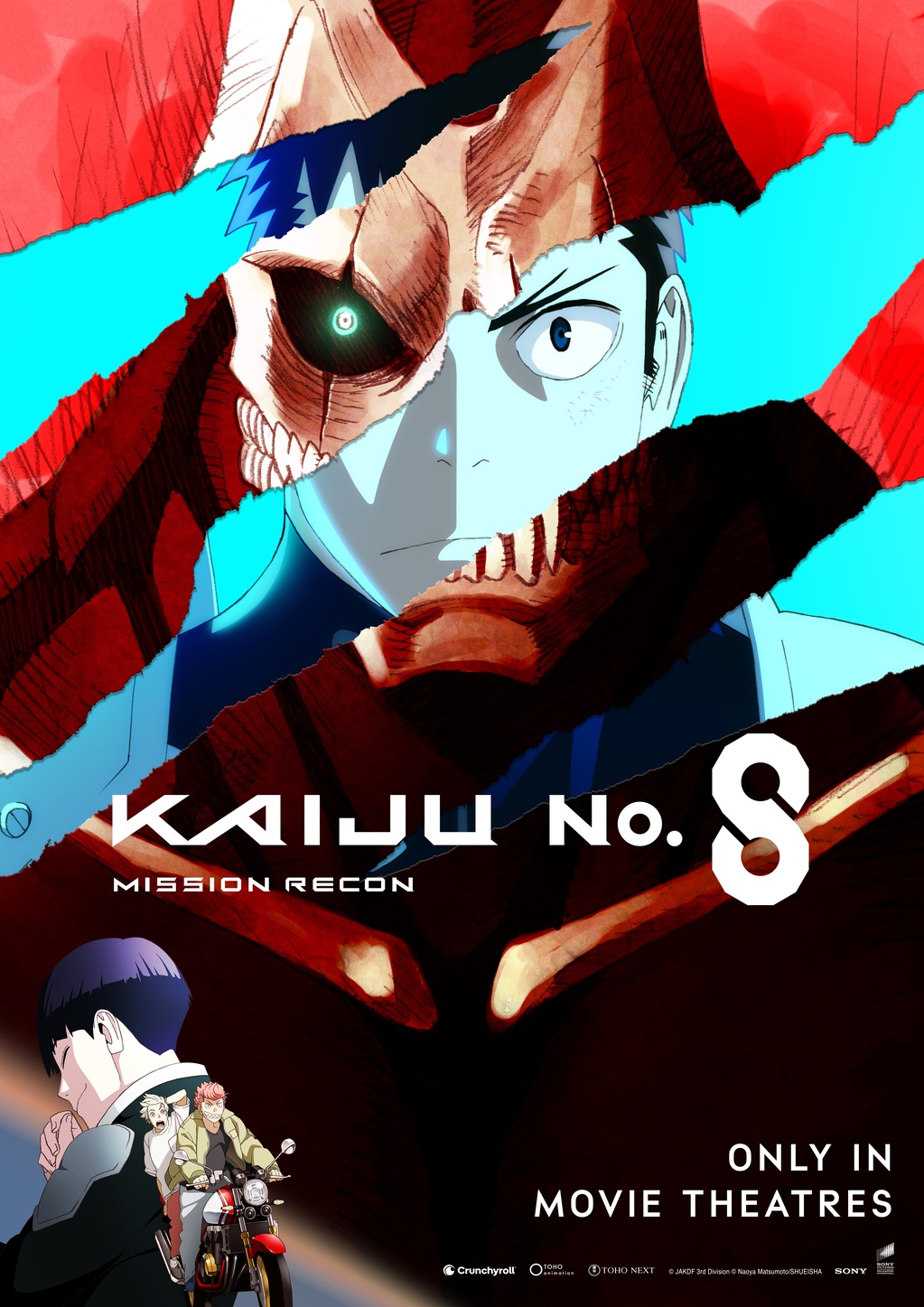 Crunchyroll e Sony Pictures Estreiam Kaiju No. 8: Missão de Reconhecimento nos Cinemas em Abril