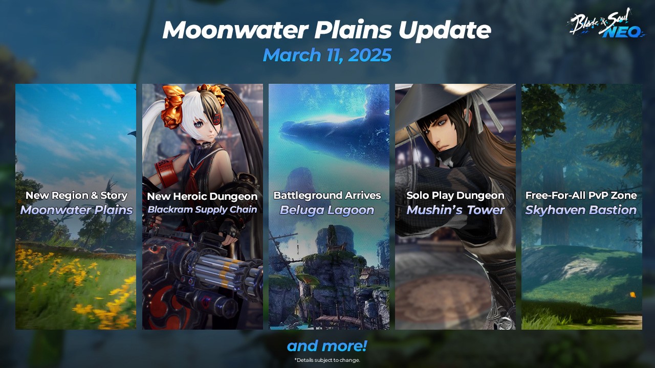 Blade & Soul NEO: Novo Calendário de Atualizações até o Terceiro Trimestre de 2025