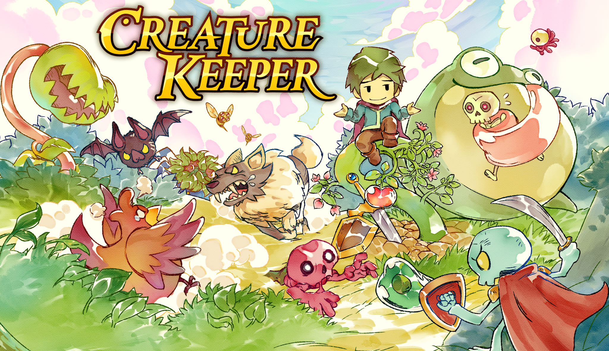 Creature Keeper: O RPG de Aventura Retro-Inspirado Chega ao Steam em 8 de Maio