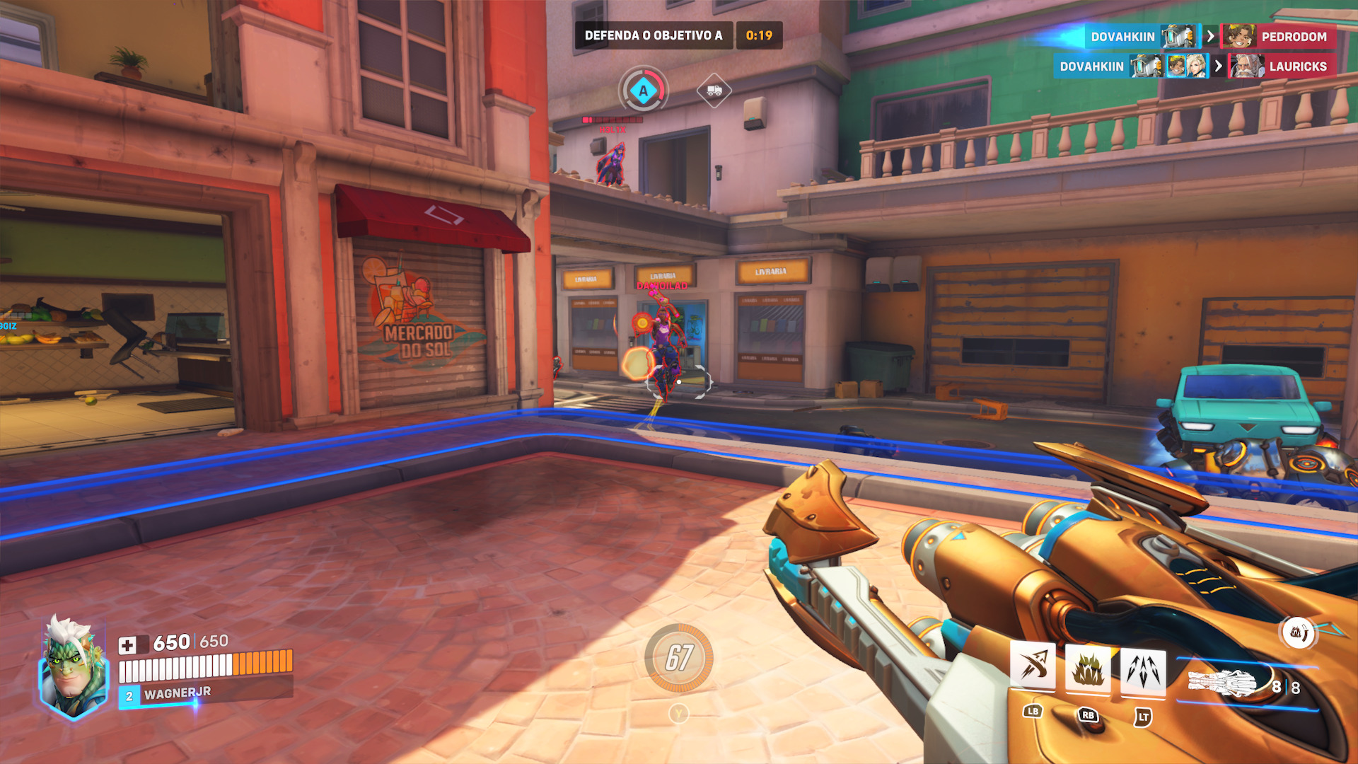 Overwatch 2: Pacote Inicial da 15ª Temporada - A Nova Skin Hazard Bixi