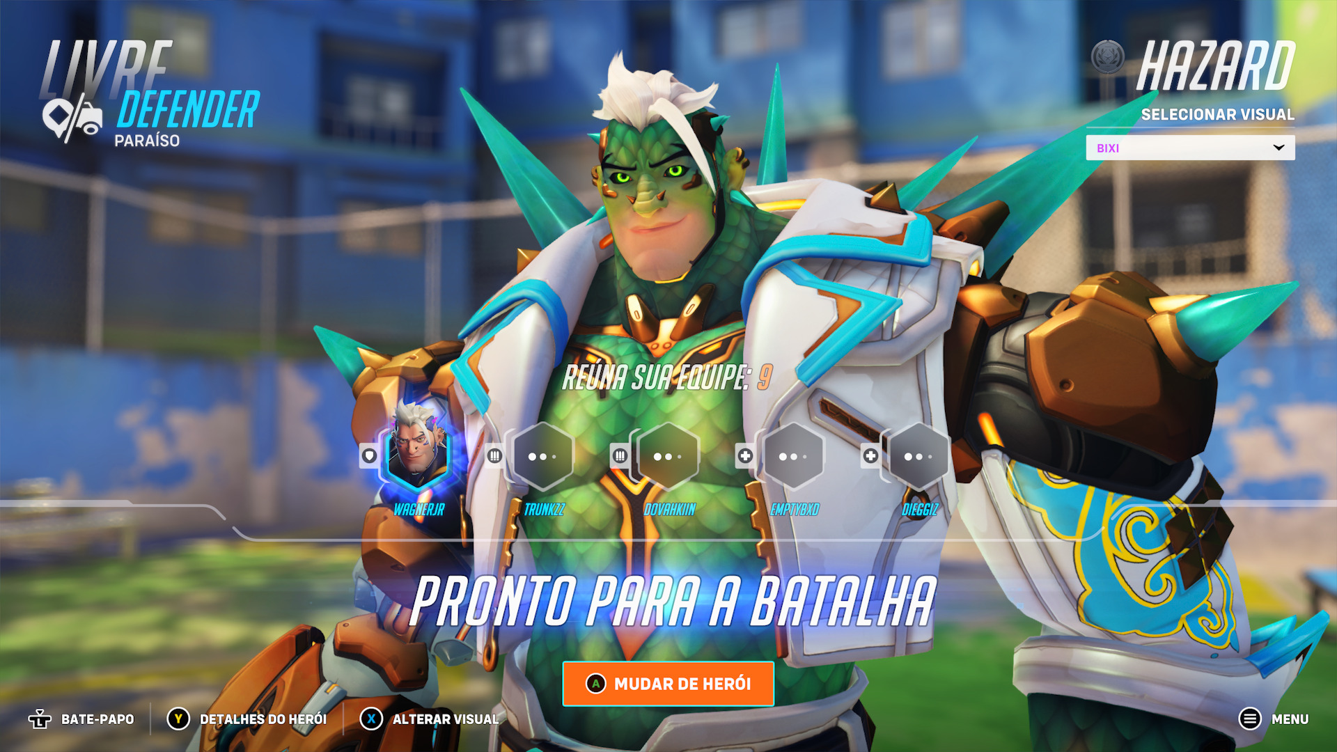 Overwatch 2: Pacote Inicial da 15ª Temporada - A Nova Skin Hazard Bixi