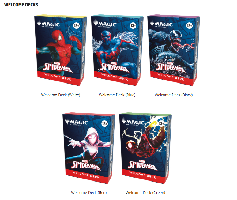 Revelado cartas do Homem-Aranha no TCG Magic: The Gathering