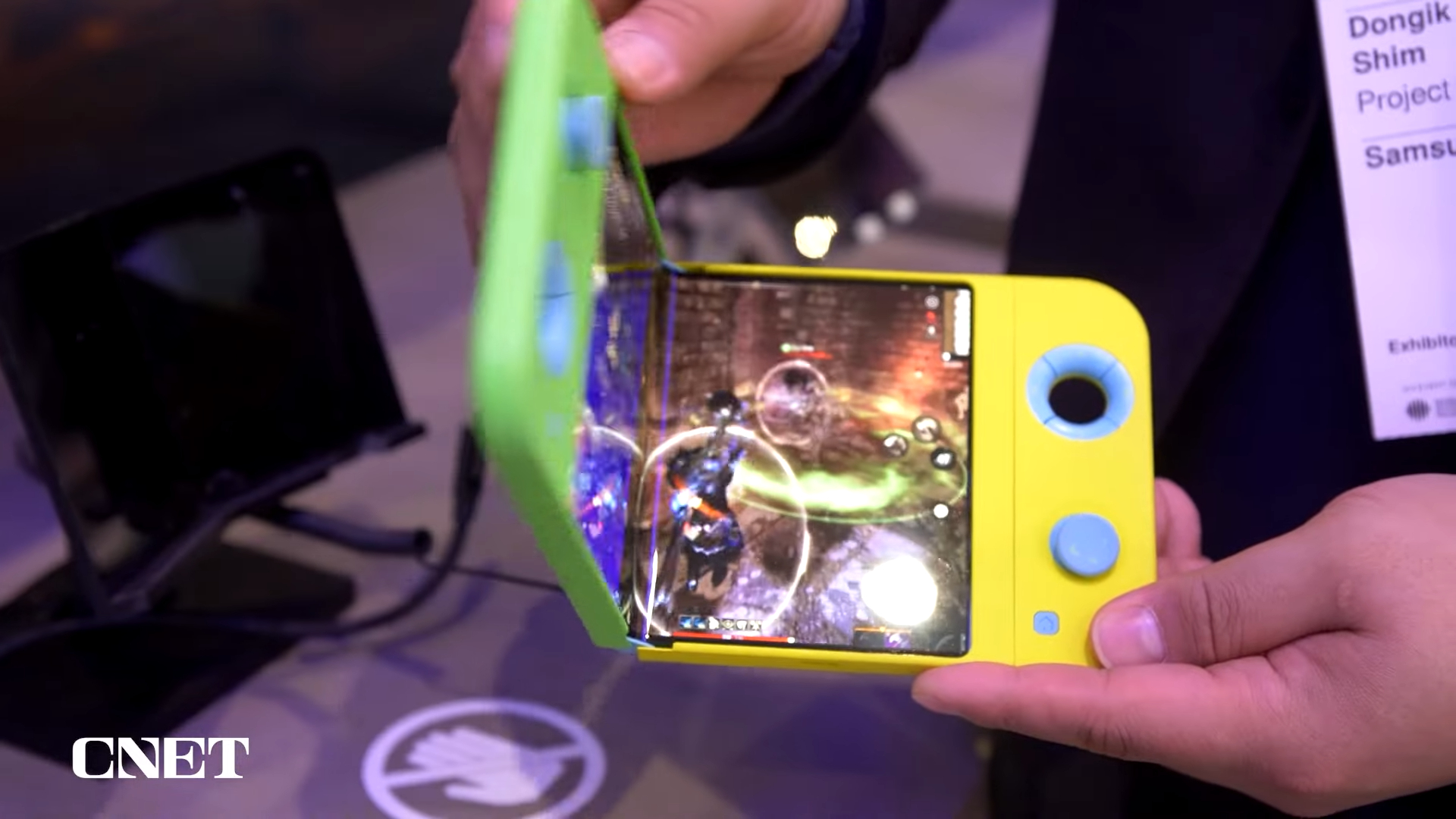 Samsung Flex Gaming: O Novo Conceito de Console Dobrável que Pode Desafiar o Switch