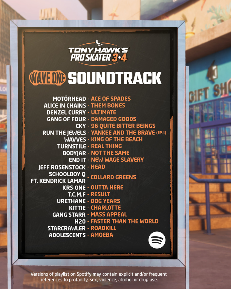 Trilha Sonora de Tony Hawk's Pro Skater 3+4 Chega com Hits Novos e Clássicos