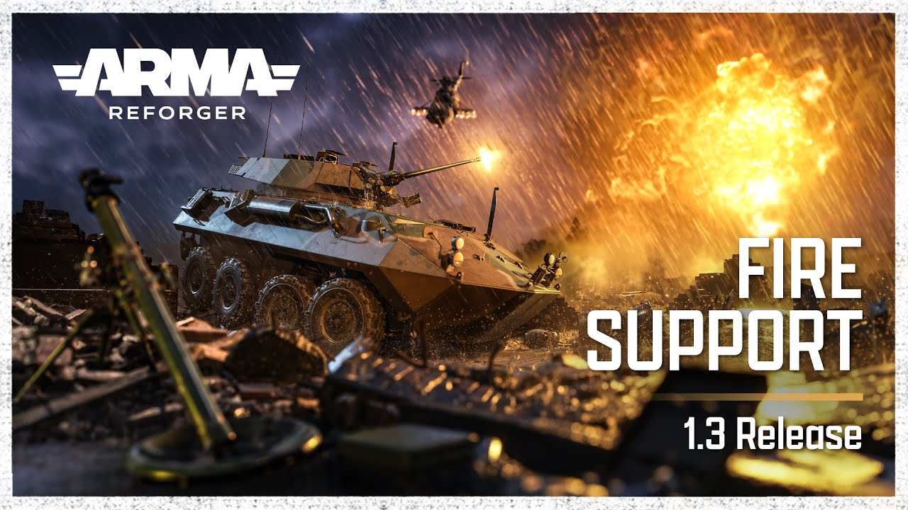 ARMA Reforger Atualiza com a Versão 1.3: Suporte de Fogo – Novos Veículos e Destruição Dinâmica