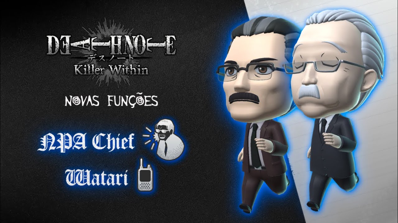 DEATH NOTE Killer Within: Atualização Gratuita Traz Novas Funções e Conteúdos Premium!