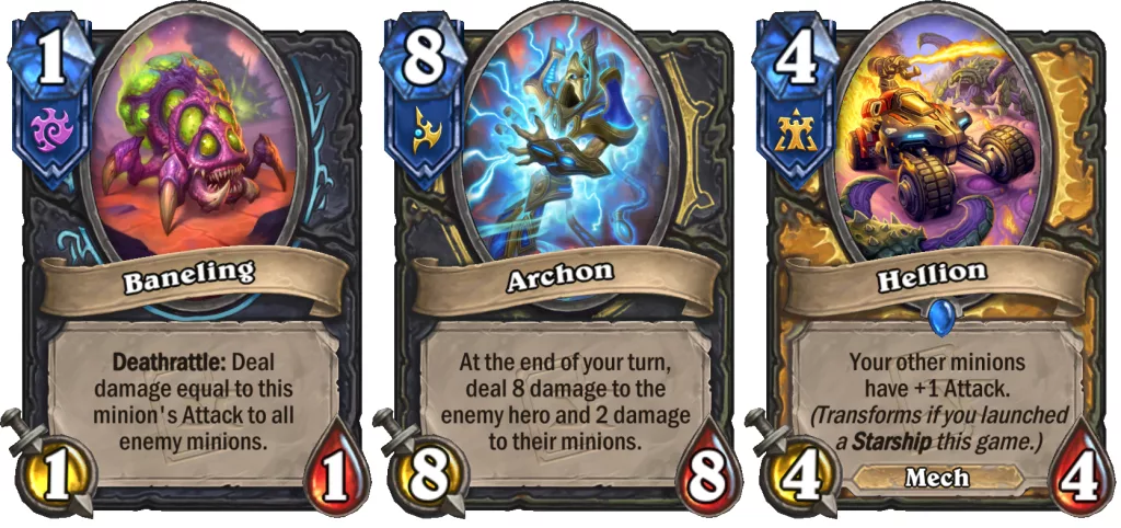 Hearthstone recebe o Miniconjunto Heróis de StarCraft