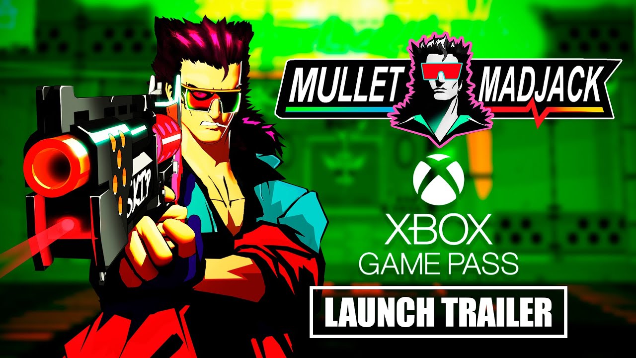 Mullet MadJack Chega ao Xbox Game Pass e Microsoft Store: Homenagem Retrô aos Animes dos Anos 80 e 90