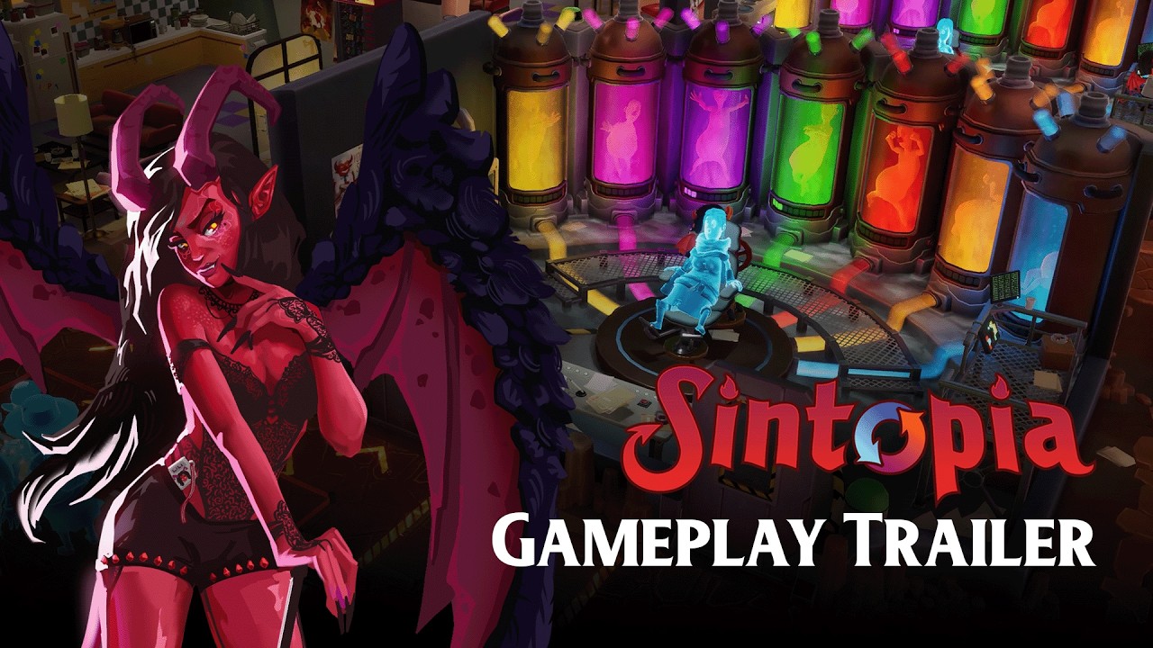 Sintopia: Primeiro Trailer de Gameplay e Demo Revelam a Gestão Infernal Mais Divertida