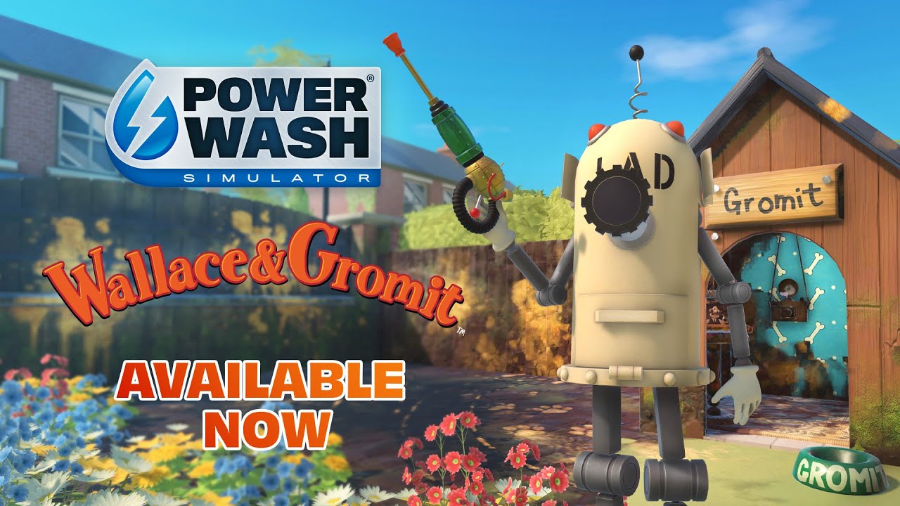 Wallace e Gromit Chegam ao PowerWash Simulator em Nova Expansão