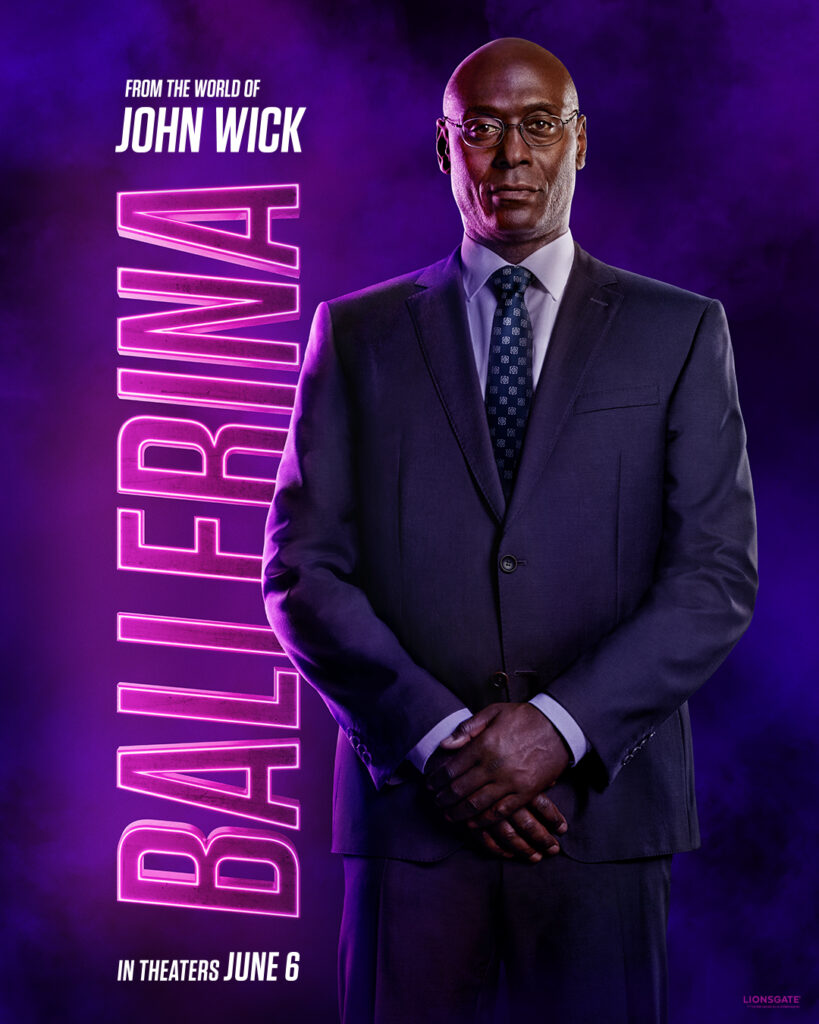 Bailarina: Novos Cartazes Destacam Ana de Armas, Keanu Reeves e Elenco