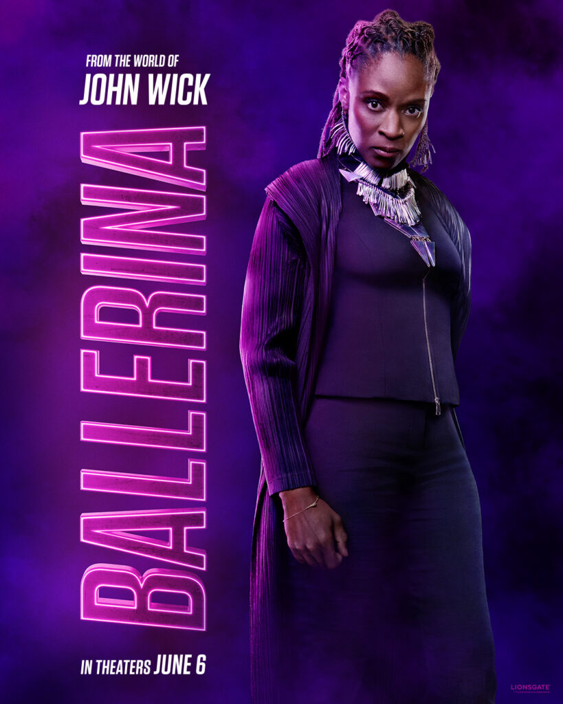 Bailarina: Novos Cartazes Destacam Ana de Armas, Keanu Reeves e Elenco