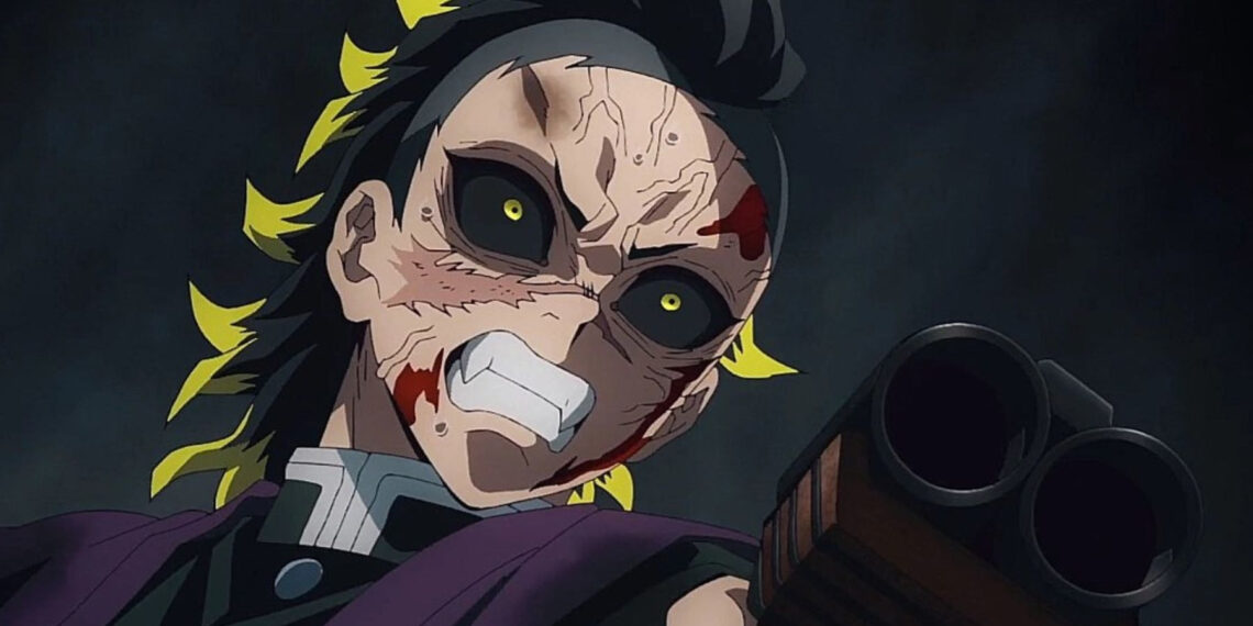 Revelado cartazes do Genya e Tomioka no filme Demon Slayer: Castelo Infinito