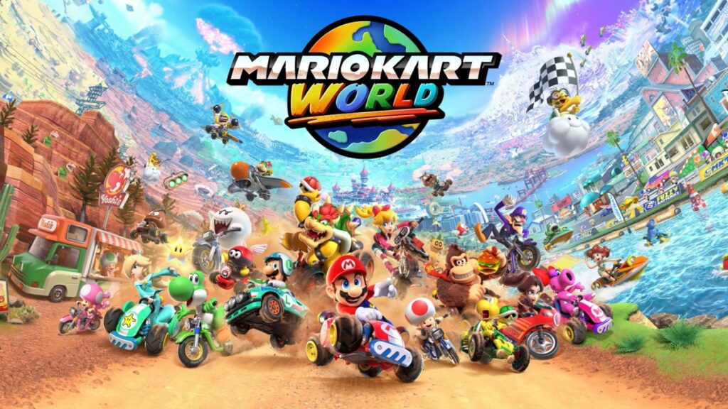 Mario Kart World Open de julho agita fim de semana