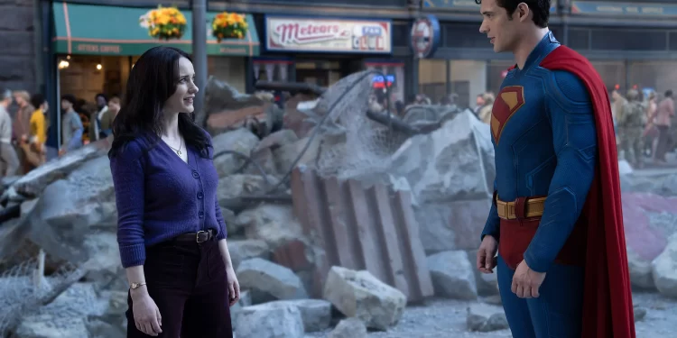 Superman e Lois Lane é destaque em foto do novo filme de James Gunn