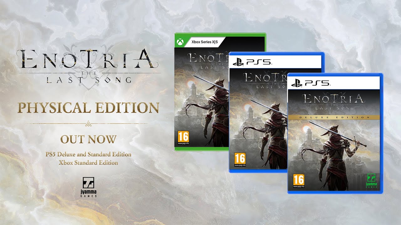 Enotria: The Last Song Chega em Versão Física para PS5 e Xbox Series X