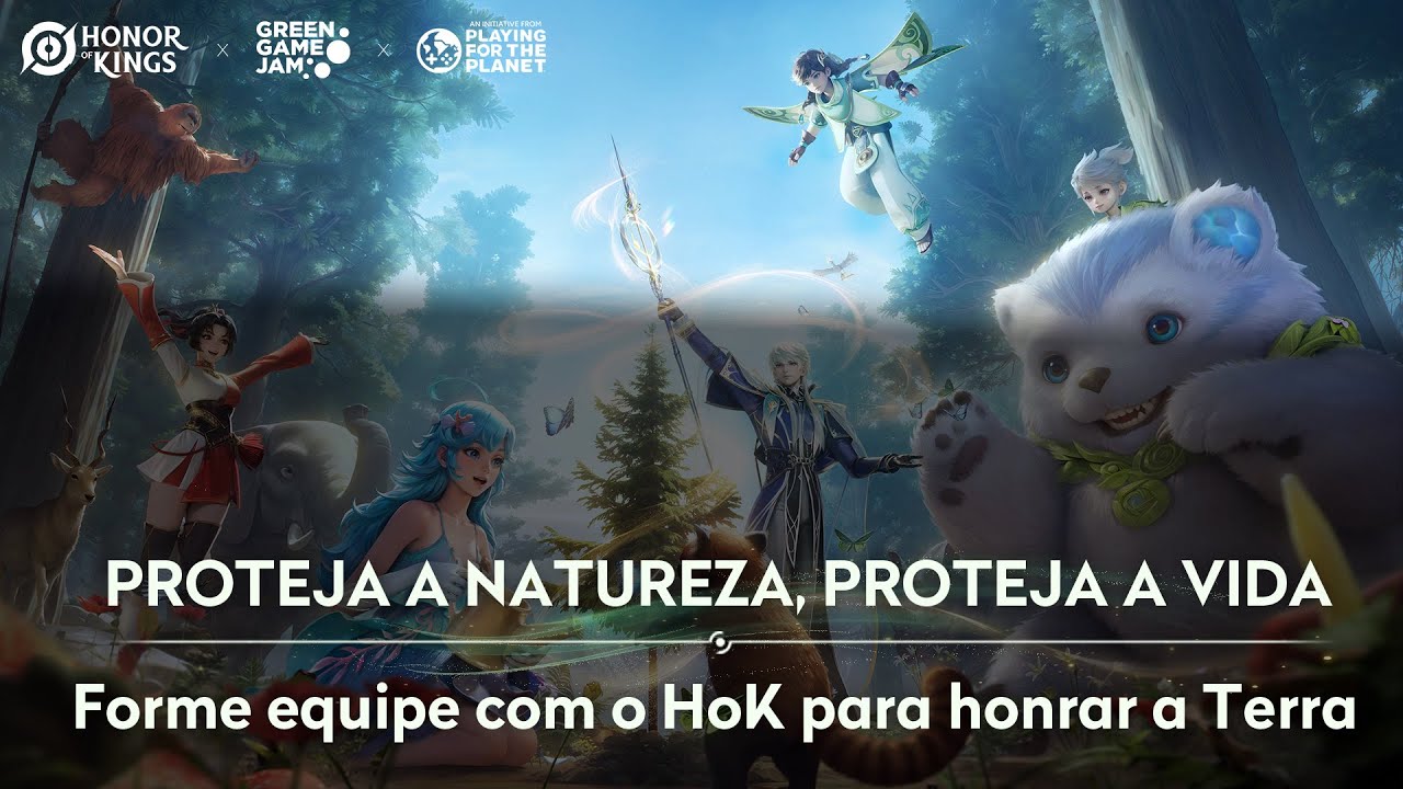 Honor of Kings Engaja Jogadores em Ações de Sustentabilidade com Recompensas In-Game