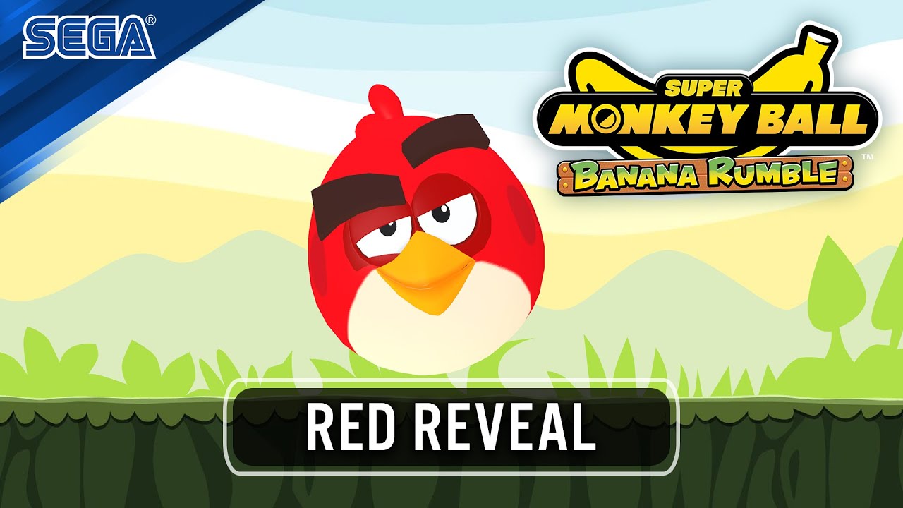 Red dos Angry Birds Chega a Super Monkey Ball Banana Rumble em DLC Paga